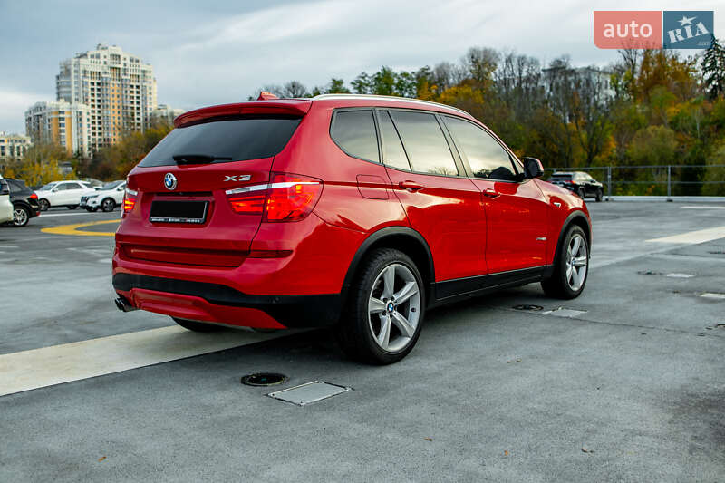 Внедорожник / Кроссовер BMW X3 2016 в Киеве