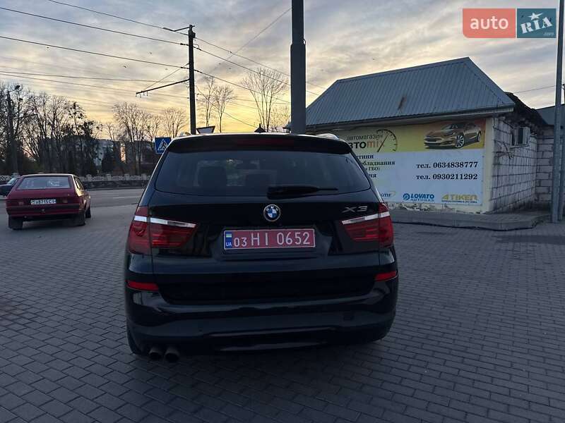 Внедорожник / Кроссовер BMW X3 2016 в Житомире