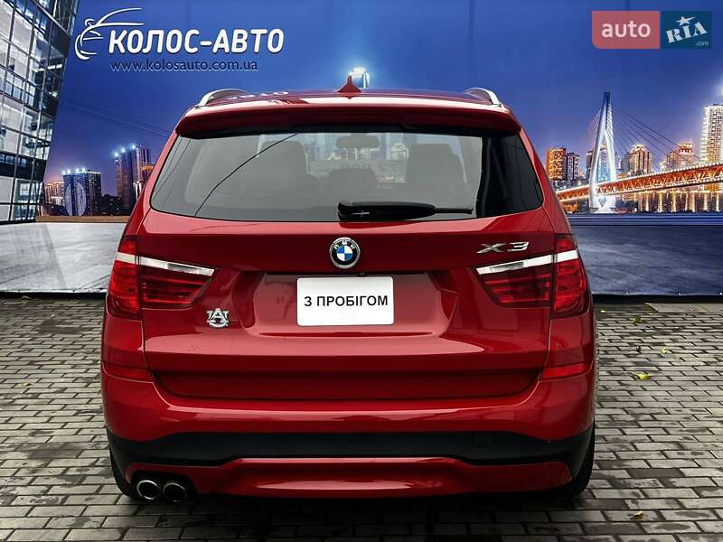 Позашляховик / Кросовер BMW X3 2016 в Черкасах
