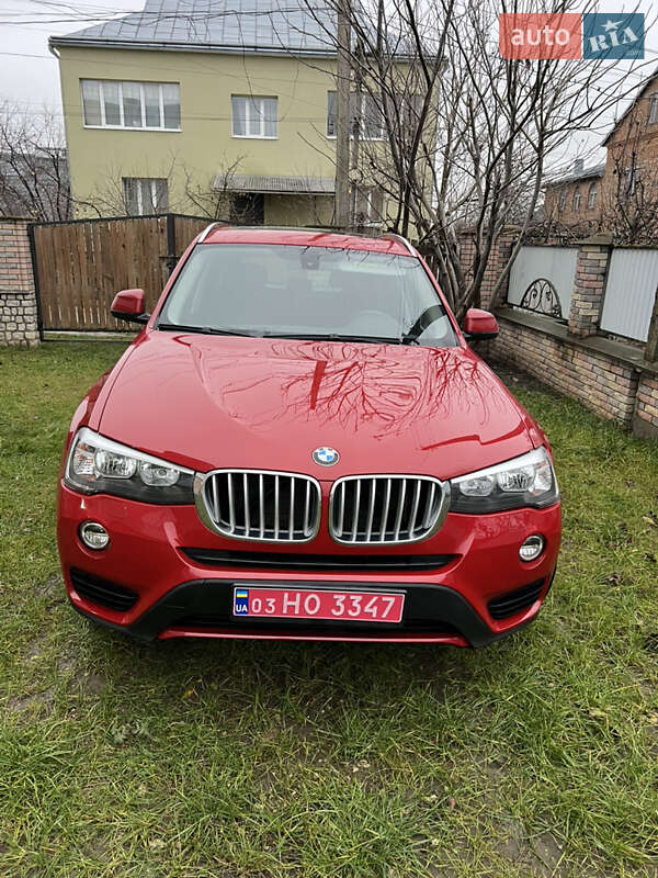 Внедорожник / Кроссовер BMW X3 2017 в Хмельницком