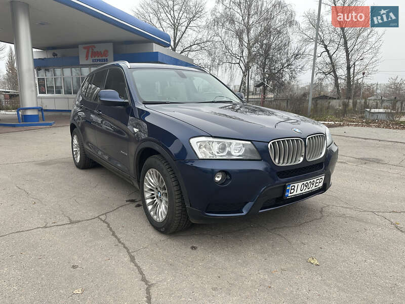 Внедорожник / Кроссовер BMW X3 2012 в Кременчуге