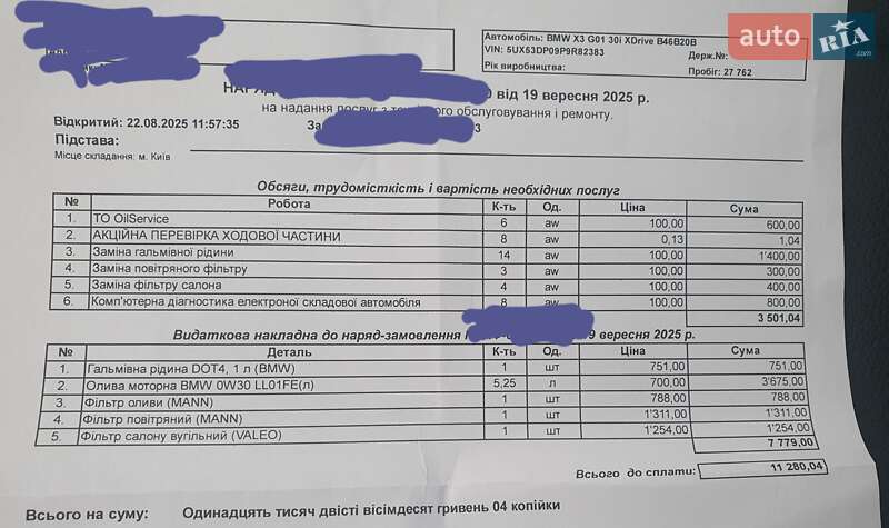 Внедорожник / Кроссовер BMW X3 2023 в Киеве фото 34 Внедорожник / Кроссовер BMW X3 2023 в Киеве