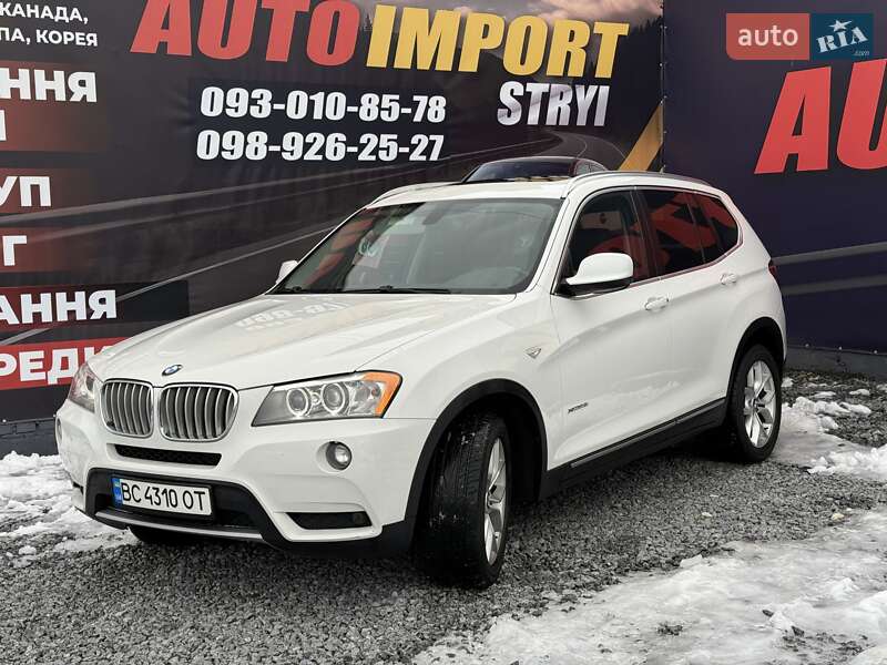 Внедорожник / Кроссовер BMW X3 2013 в Стрые