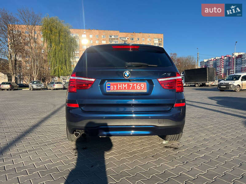 Позашляховик / Кросовер BMW X3 2015 в Луцьку фото 7 Позашляховик / Кросовер BMW X3 2015 в Луцьку