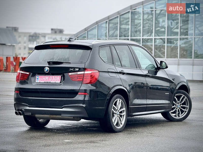 Позашляховик / Кросовер BMW X3 2015 в Києві