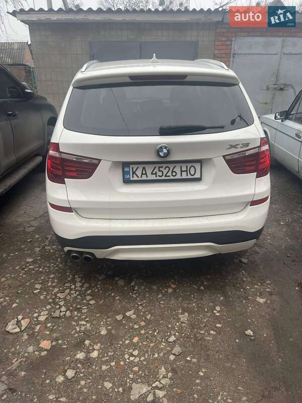 Внедорожник / Кроссовер BMW X3 2016 в Гадяче