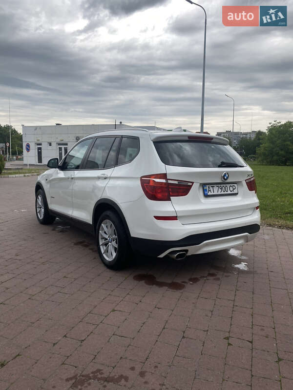 Внедорожник / Кроссовер BMW X3 2015 в Калуше
