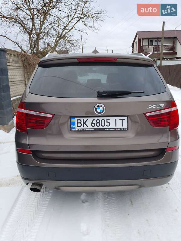 Внедорожник / Кроссовер BMW X3 2011 в Сарнах