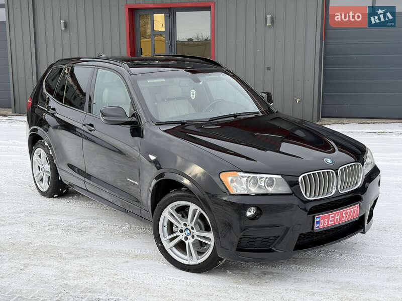 Внедорожник / Кроссовер BMW X3 2013 в Ковеле