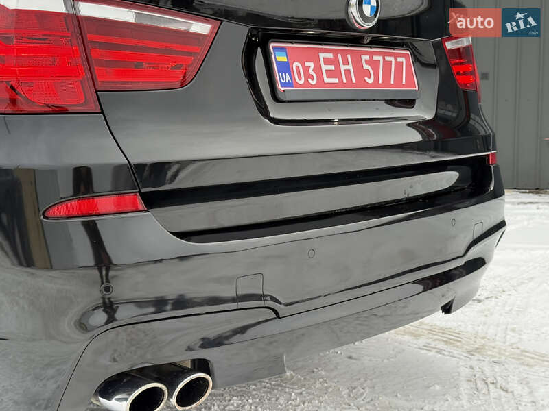 Внедорожник / Кроссовер BMW X3 2013 в Ковеле