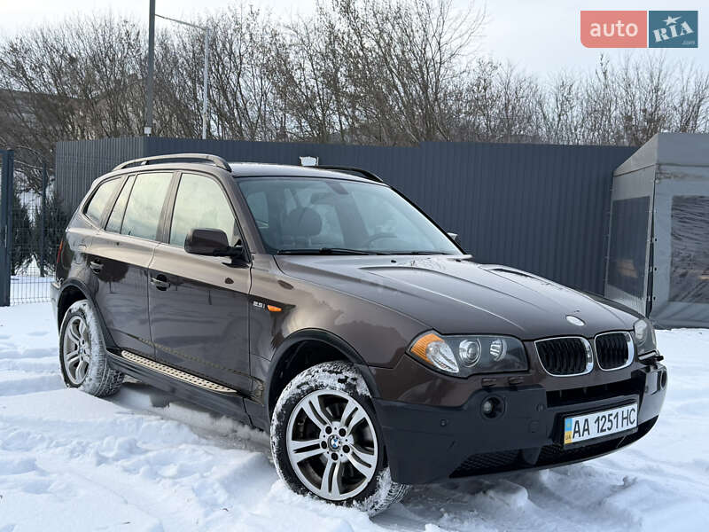 Позашляховик / Кросовер BMW X3 2004 в Полтаві