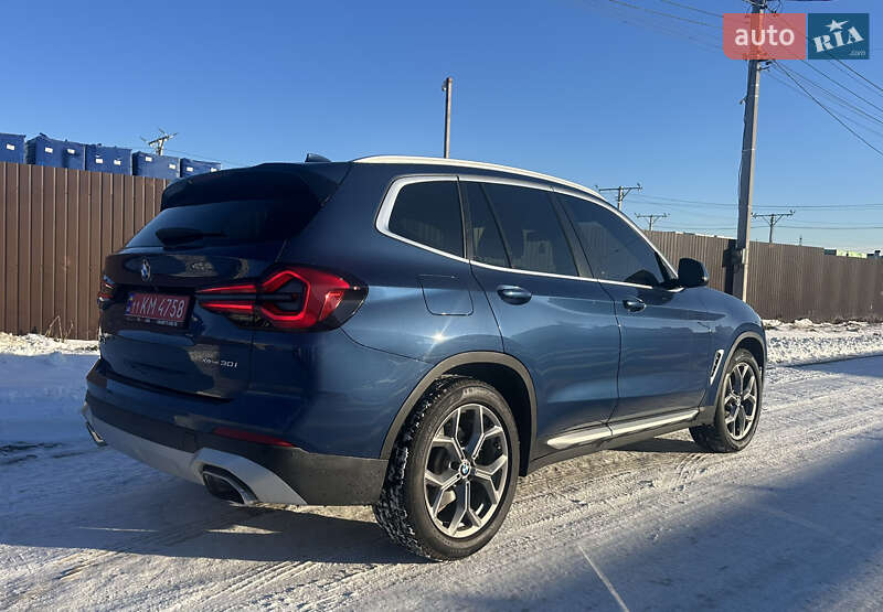 Внедорожник / Кроссовер BMW X3 2022 в Львове