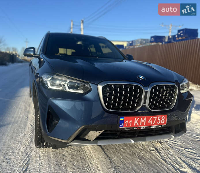 Внедорожник / Кроссовер BMW X3 2022 в Львове