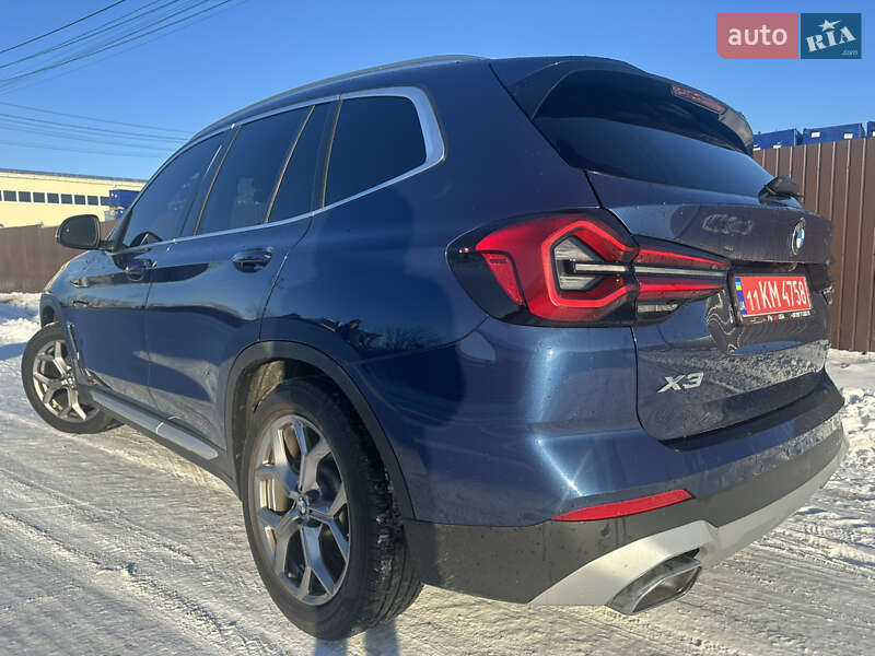 Внедорожник / Кроссовер BMW X3 2022 в Львове