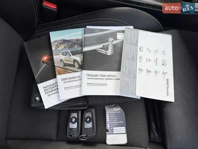 Внедорожник / Кроссовер BMW X3 2013 в Ровно документ