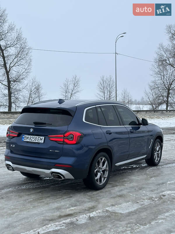 Внедорожник / Кроссовер BMW X3 2021 в Ромнах