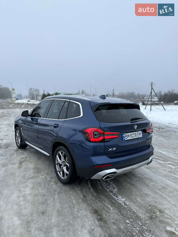 Внедорожник / Кроссовер BMW X3 2021 в Ромнах