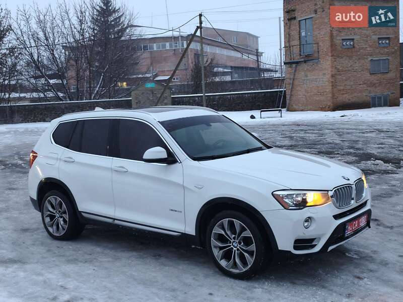 Внедорожник / Кроссовер BMW X3 2016 в Сквире