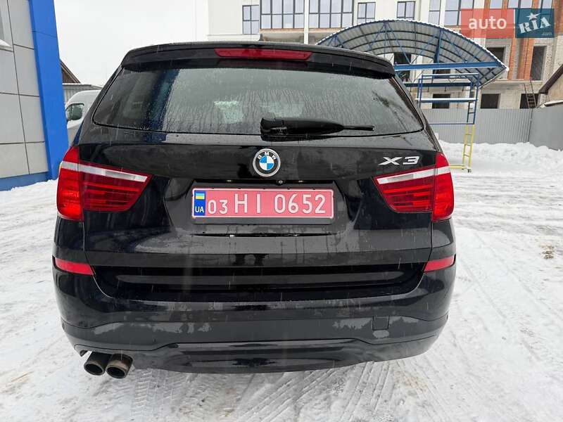 Внедорожник / Кроссовер BMW X3 2016 в Житомире