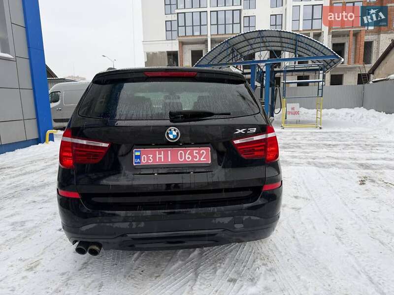 Внедорожник / Кроссовер BMW X3 2016 в Житомире