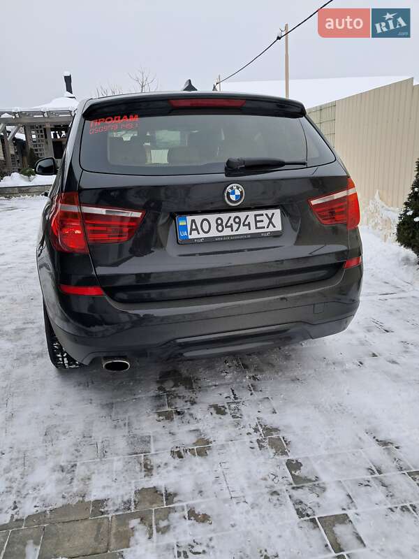 Внедорожник / Кроссовер BMW X3 2015 в Ужгороде
