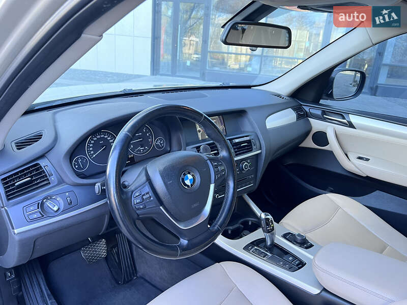 Внедорожник / Кроссовер BMW X3 2012 в Днепре