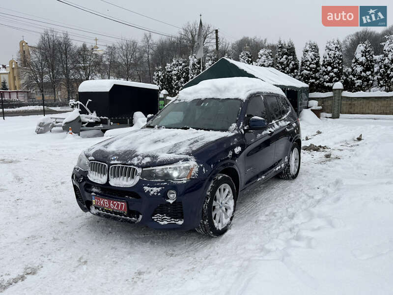 Внедорожник / Кроссовер BMW X3 2017 в Хмельницком