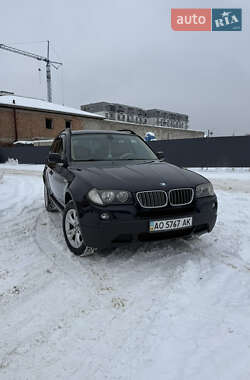 Внедорожник / Кроссовер BMW X3 2008 в Ужгороде