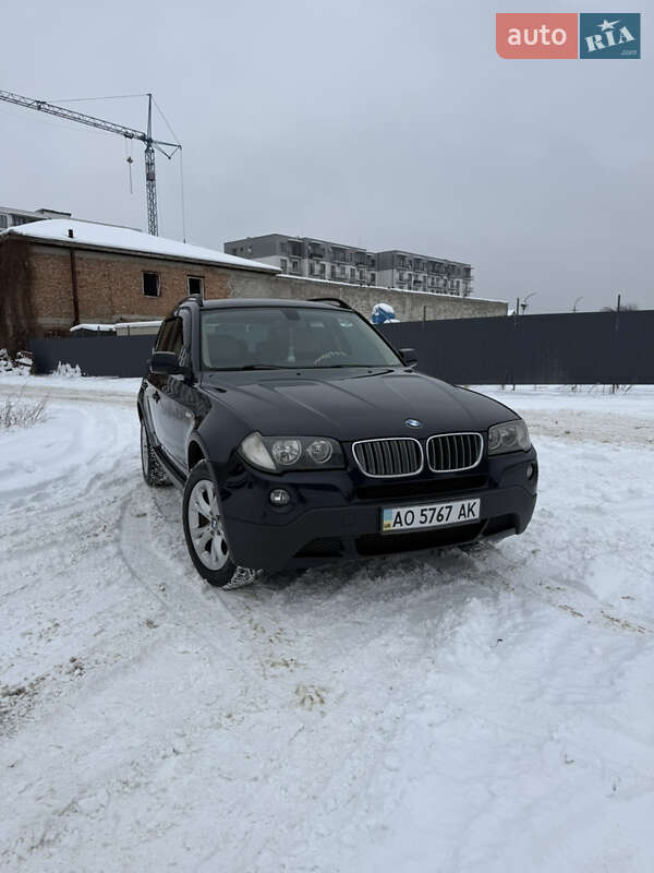 Внедорожник / Кроссовер BMW X3 2008 в Ужгороде