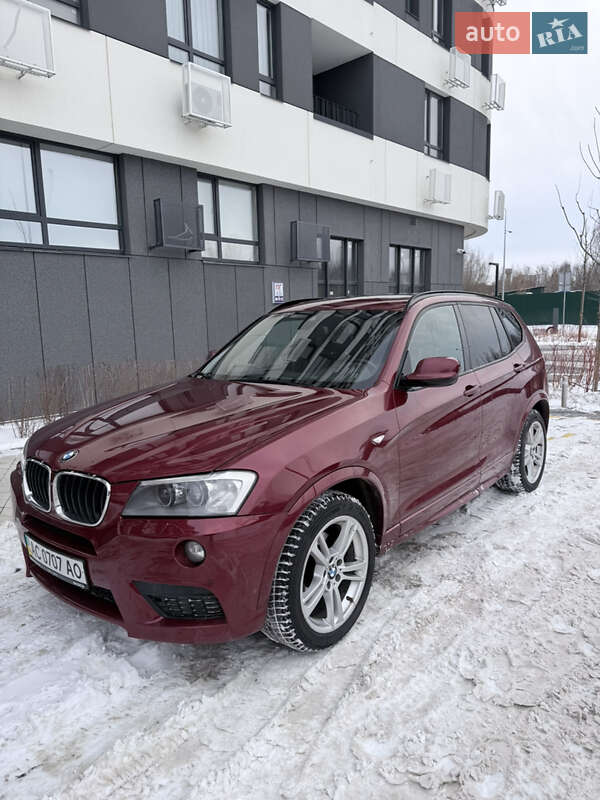 Внедорожник / Кроссовер BMW X3 2012 в Киеве