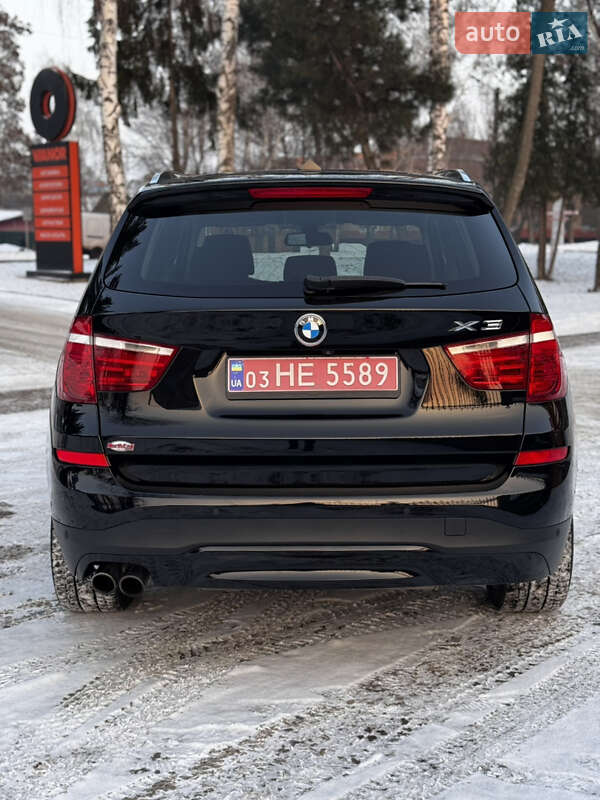 Внедорожник / Кроссовер BMW X3 2017 в Лубнах