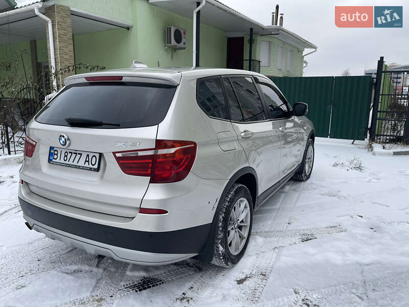 Внедорожник / Кроссовер BMW X3 2013 в Полтаве