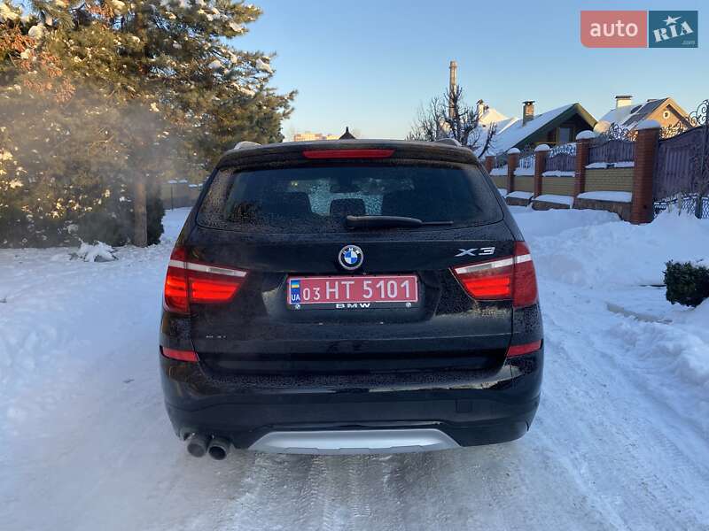 Внедорожник / Кроссовер BMW X3 2016 в Ровно