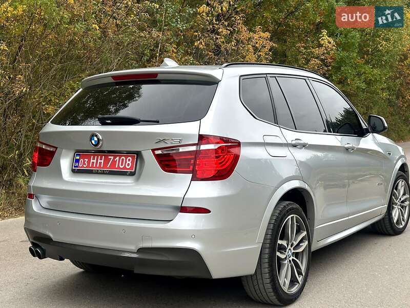 Внедорожник / Кроссовер BMW X3 2015 в Днепре
