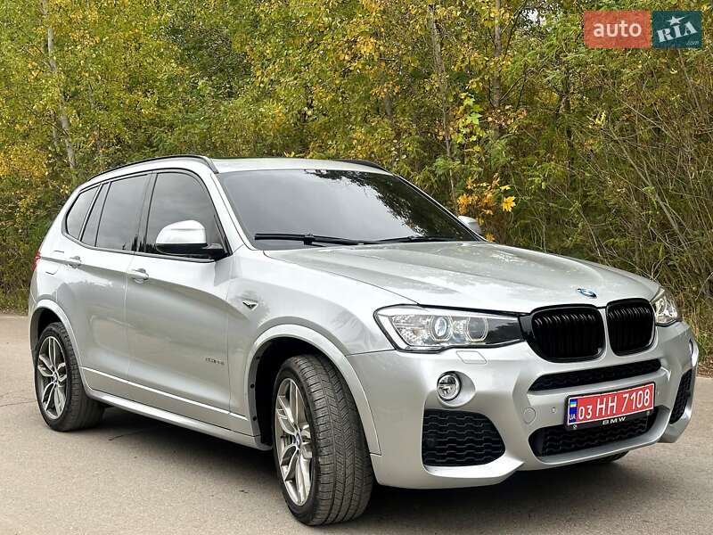 Внедорожник / Кроссовер BMW X3 2015 в Днепре