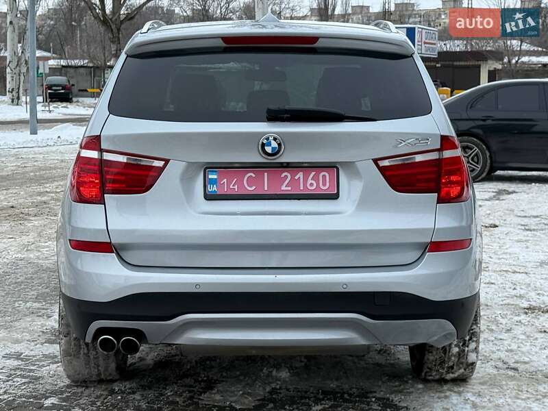 Внедорожник / Кроссовер BMW X3 2017 в Днепре