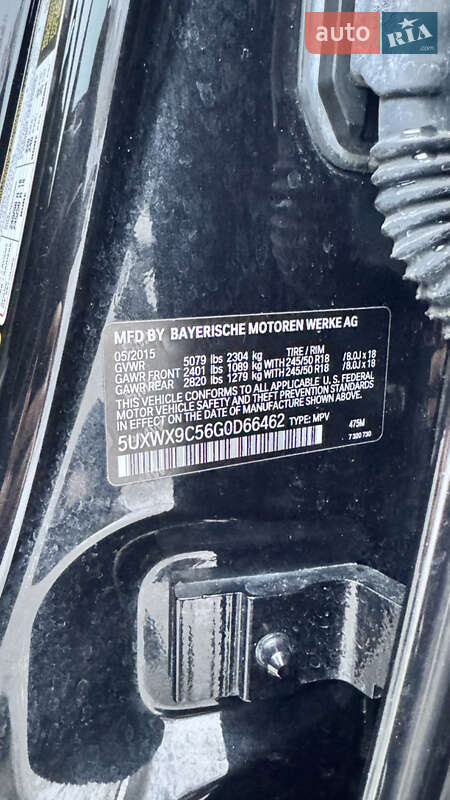 Внедорожник / Кроссовер BMW X3 2015 в Киеве