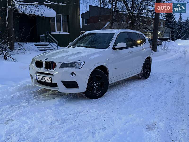 Внедорожник / Кроссовер BMW X3 2012 в Житомире