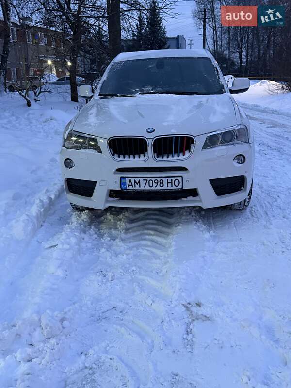 Внедорожник / Кроссовер BMW X3 2012 в Житомире