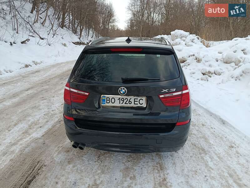 Позашляховик / Кросовер BMW X3 2015 в Тернополі