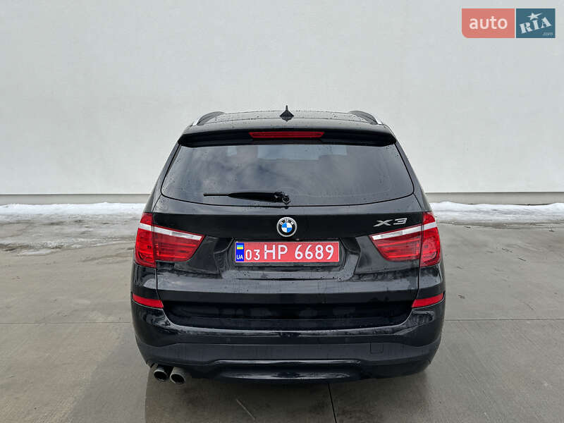 Внедорожник / Кроссовер BMW X3 2015 в Луцке