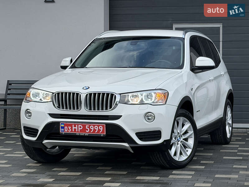 Внедорожник / Кроссовер BMW X3 2015 в Дрогобыче