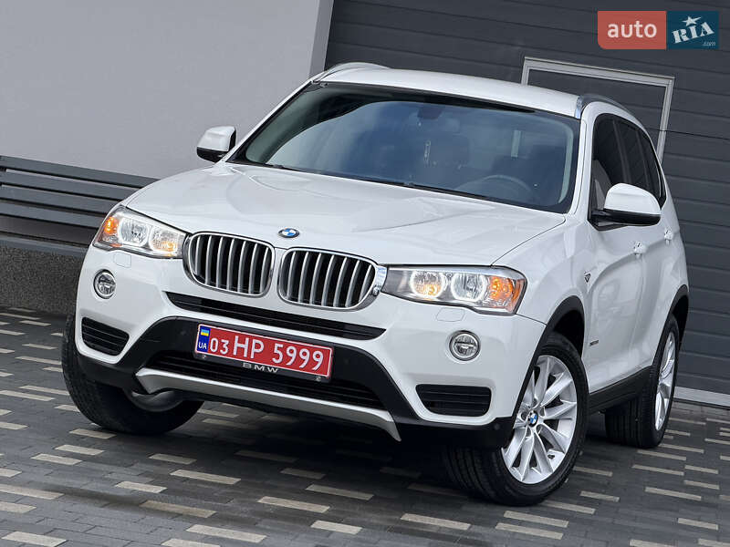 Внедорожник / Кроссовер BMW X3 2015 в Дрогобыче