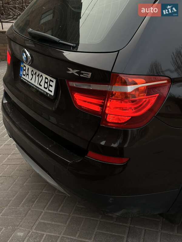 Внедорожник / Кроссовер BMW X3 2016 в Кропивницком