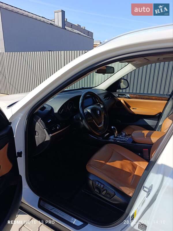 Внедорожник / Кроссовер BMW X3 2015 в Ужгороде