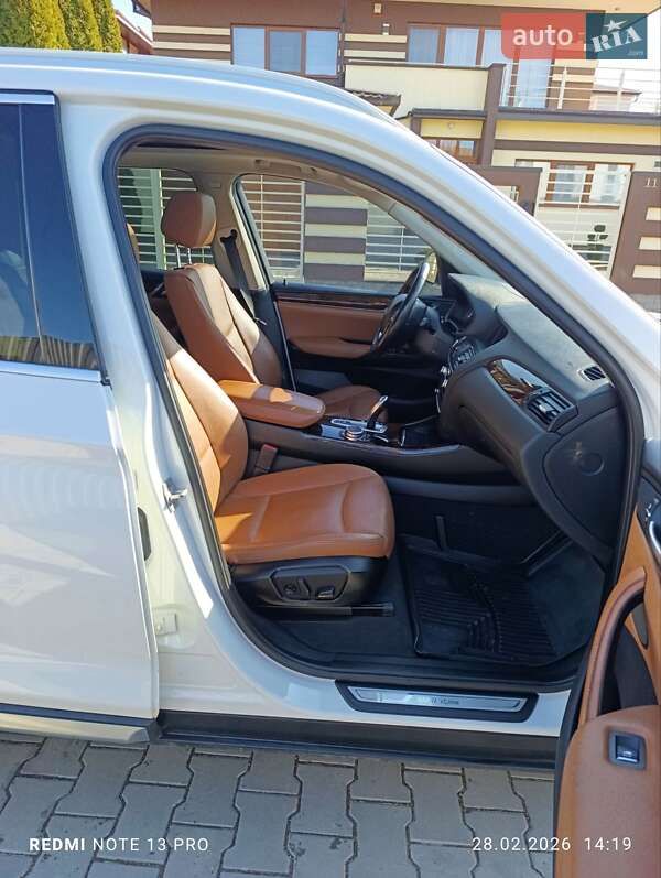 Внедорожник / Кроссовер BMW X3 2015 в Ужгороде