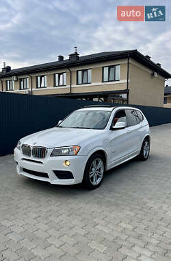 Внедорожник / Кроссовер BMW X3 2014 в Ужгороде