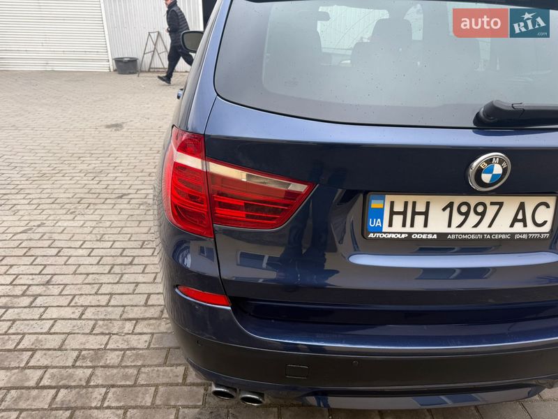 Позашляховик / Кросовер BMW X3 2012 в Одесі