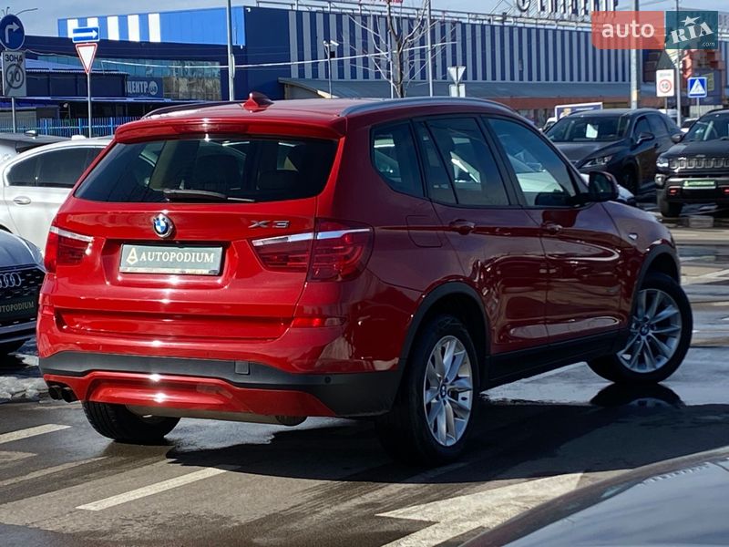 Внедорожник / Кроссовер BMW X3 2015 в Киеве