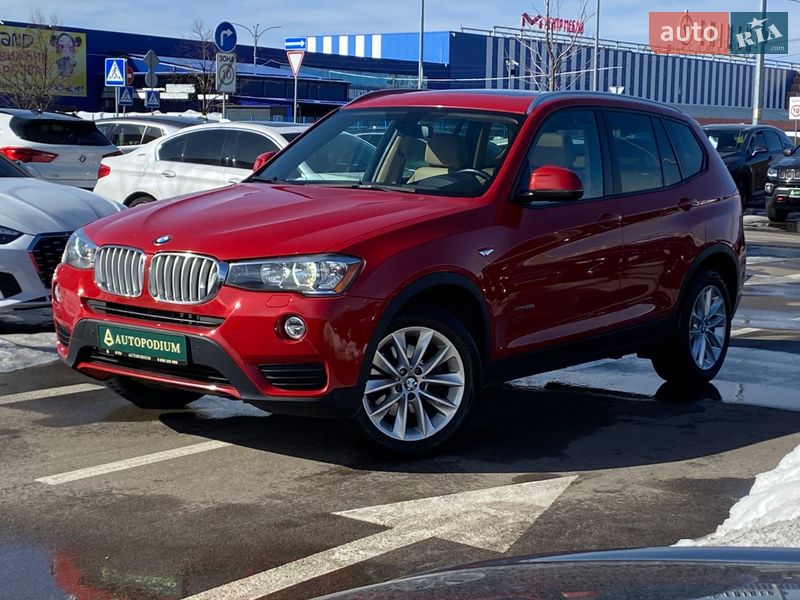 Внедорожник / Кроссовер BMW X3 2015 в Киеве